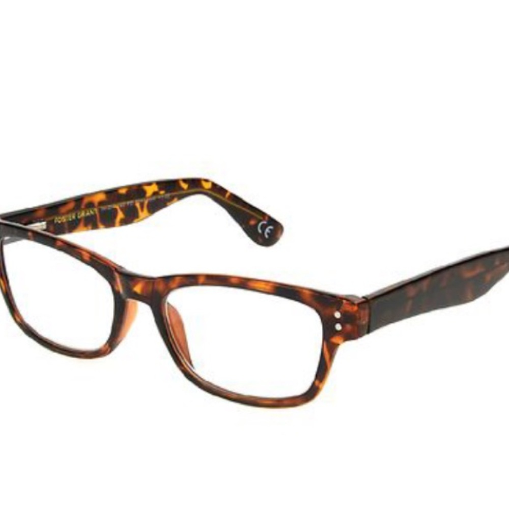 EUC- Foster Grant Multi Focus 2.00 Brown Reading Glasses Classic Design